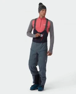 Stio Men's Objective Pro Bib -Hot Sale Stio Store M Objective Pro Bib Stormy Weather 4