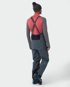 Stio Men's Objective Pro Bib -Hot Sale Stio Store M Objective Pro Bib Stormy Weather 6