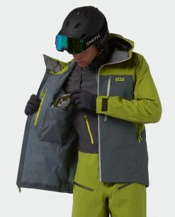Stio Men's Objective Pro Jacket 33 Stio Men's Objective Pro Jacket -Hot Sale Stio Store M Objective Pro Jacket Forest Olive Basalt 2