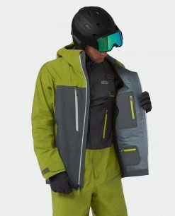 Stio Men's Objective Pro Jacket 34 Stio Men's Objective Pro Jacket -Hot Sale Stio Store M Objective Pro Jacket Forest Olive Basalt 3