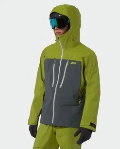 Stio Men's Objective Pro Jacket 35 Stio Men's Objective Pro Jacket -Hot Sale Stio Store M Objective Pro Jacket Forest Olive Basalt 4