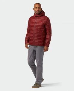 Stio Men's Pinion Down Hooded Jacket 69 Stio Men's Pinion Down Hooded Jacket -Hot Sale Stio Store M Pinion Down Hooded Jacket Roasted Beet 6