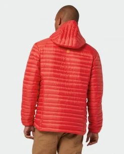 Stio Men's Pinion Down Hooded Jacket 99 Stio Men's Pinion Down Hooded Jacket -Hot Sale Stio Store M Pinion Hooded Down Jacket Risk Red 4 Top