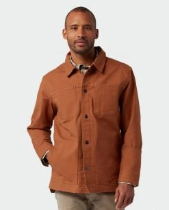 Stio Men's Ralston Canvas Jacket -Hot Sale Stio Store M Ralston Canvas Jacket Mud Season 3 Top