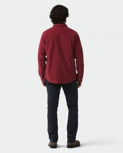 Stio Men's Saratoga Cord Shirt -Hot Sale Stio Store M Saratoga Cord Shirt Roasted Beet Plaid 5