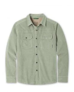 Stio Men's Saratoga Cord Shirt -Hot Sale Stio Store M Saratoga Cord Shirt Sage Flats