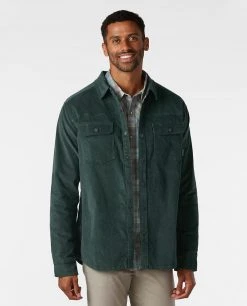 Stio Men's Saratoga Cord Shirt -Hot Sale Stio Store M Saratoga Cord Treeline Green 1
