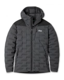 Stio Men's Skillet Stretch Down Hooded Jacket 54 Stio Men's Skillet Stretch Down Hooded Jacket -Hot Sale Stio Store M Skillet Stretch Down Hooded Jacket Boundary Black