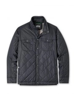 Stio Men's Skycrest Insulated Snap Shirt 37 Stio Men's Skycrest Insulated Snap Shirt -Hot Sale Stio Store M Skycrest Snap Shirt Boundary Black