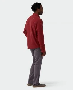 Stio Men's Thermop Fleece Snap Shirt 42 Stio Men's Thermop Fleece Snap Shirt -Hot Sale Stio Store M Thermop Fleece Snap Shirt Roasted Beet 5