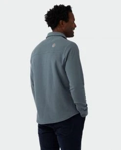 Stio Men's Thermop Fleece Snap Shirt 28 Stio Men's Thermop Fleece Snap Shirt -Hot Sale Stio Store M Thermop Fleece Snap Shirt Stormy Weather 3