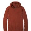 Stio Men's Tipton Tech Hooded Henley -Hot Sale Stio Store M Tipton Hooded Henley Roasted Beet Heather