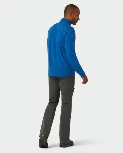 Stio Men's Tipton Tech Half Zip -Hot Sale Stio Store M Tipton Tech Half Zip Alpine Lake Heather 5