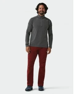 Stio Men's Tipton Tech Half Zip -Hot Sale Stio Store M Tipton Tech Half Zip Boundary Black Heather 4