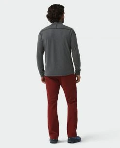 Stio Men's Tipton Tech Half Zip -Hot Sale Stio Store M Tipton Tech Half Zip Boundary Black Heather 5