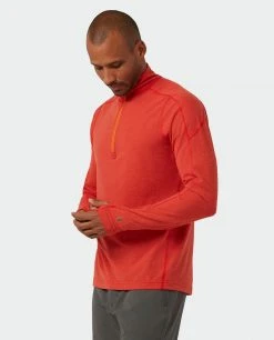 Stio Men's Tipton Tech Half Zip -Hot Sale Stio Store M Tipton Tech Half Zip Risk Red 1