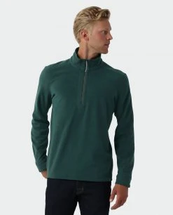 Stio Men's Turpin Fleece Half Zip -Hot Sale Stio Store M Turpin Fleece Half Zip Treeline Green Heather 1