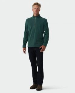 Stio Men's Turpin Fleece Half Zip -Hot Sale Stio Store M Turpin Fleece Half Zip Treeline Green Heather 4