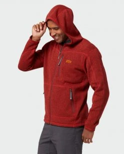 Stio Men's Wilcox Fleece Hoodie 66 Stio Men's Wilcox Fleece Hoodie -Hot Sale Stio Store M Wilcox Fleece Hoodie Risk Red 5 Top