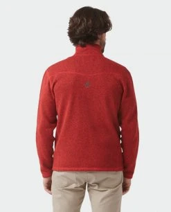 Stio Men's Wilcox Fleece Jacket -Hot Sale Stio Store M Wilcox Fleece Jacket Risk Red 4 Top