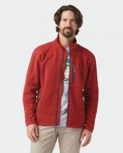 Stio Men's Wilcox Fleece Jacket -Hot Sale Stio Store M Wilcox Fleece Jacket Risk Red 5 Top