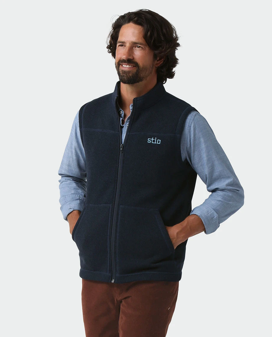 Stio Men's Wilcox Fleece Vest 5 Stio Men's Wilcox Fleece Vest - Image 3