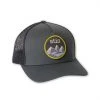 Stio Circle Mountain Patch Trucker -Hot Sale Stio Store Stio Circle Mountain Patch Trucker Hat Charcoal Side