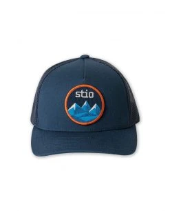 Stio Circle Mountain Patch Trucker 9 Stio Circle Mountain Patch Trucker -Hot Sale Stio Store Stio Circle Mountain Patch Trucker Hat Navy