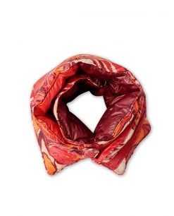 Stio Unisex Hometown Down Scarf -Hot Sale Stio Store Unisex Hometown Down Scarf Risk Red Marble Print