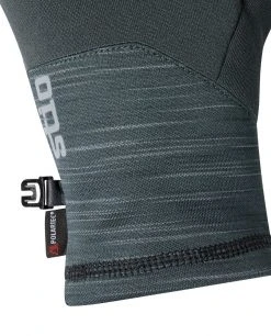 Stio Seeker Glove -Hot Sale Stio Store Unisex Seeker Glove Cool Charcoal Logo