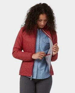 Stio Women's Azura Insulated Jacket -Hot Sale Stio Store W Azura Jacket Roasted Beet 2