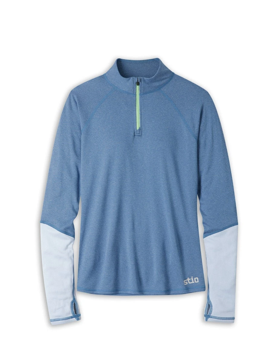 Stio Women's Basis Power Wool™ Zip Neck 9 Stio Women's Basis Power Wool™ Zip Neck - Image 7