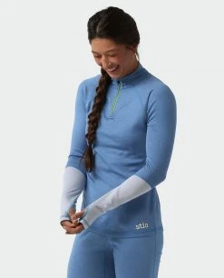 Stio Women's Basis Power Wool™ Zip Neck 22 Stio Women's Basis Power Wool™ Zip Neck -Hot Sale Stio Store W Basis Power Wool Zip Neck Alpine Lake 2 d1b430c4 8d36 4686 b74b 0ceef5350ea0