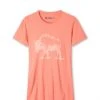 Stio Women's Bison Perch Tee -Hot Sale Stio Store W Bison Perch Tee Sunset Heather