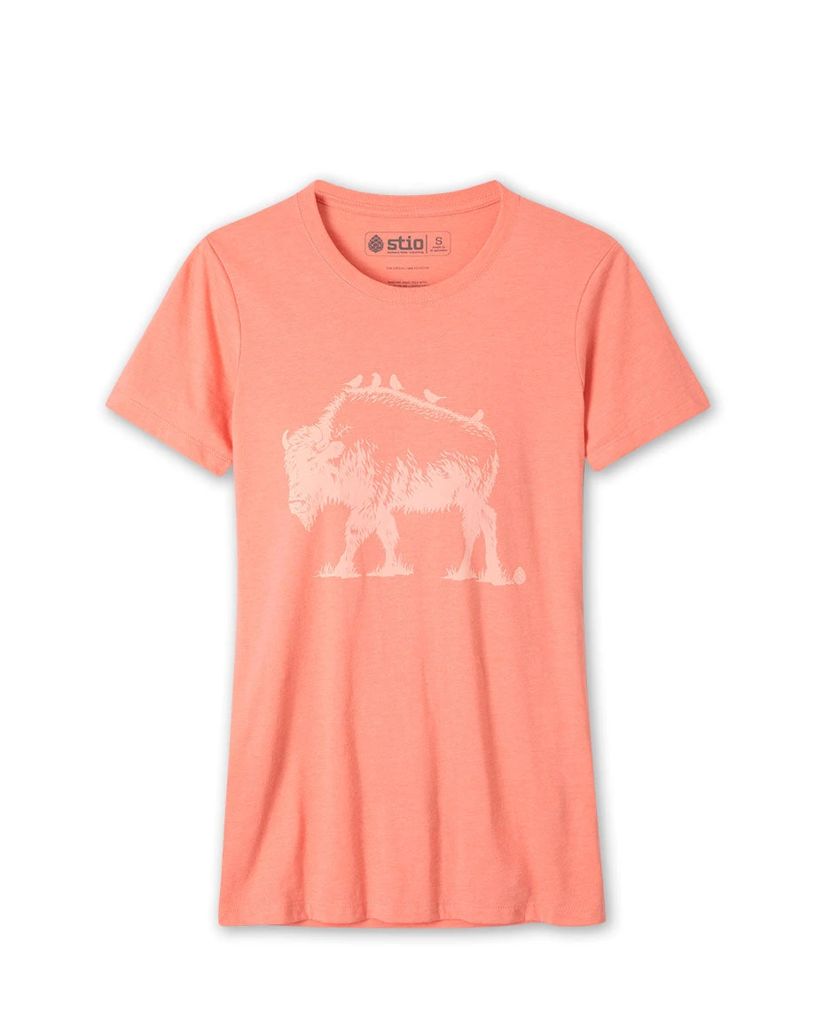Stio Women's Bison Perch Tee 2 Stio Women's Bison Perch Tee
