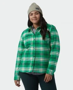 Stio Women's Buckhorn Insulated Snap Shirt 35 Stio Women's Buckhorn Insulated Snap Shirt -Hot Sale Stio Store W Buckhorn Insulated Snap Shirt Herbage Plaid Alt 1