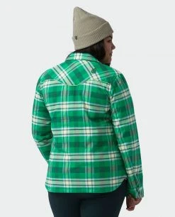 Stio Women's Buckhorn Insulated Snap Shirt 37 Stio Women's Buckhorn Insulated Snap Shirt -Hot Sale Stio Store W Buckhorn Insulated Snap Shirt Herbage Plaid Alt 4