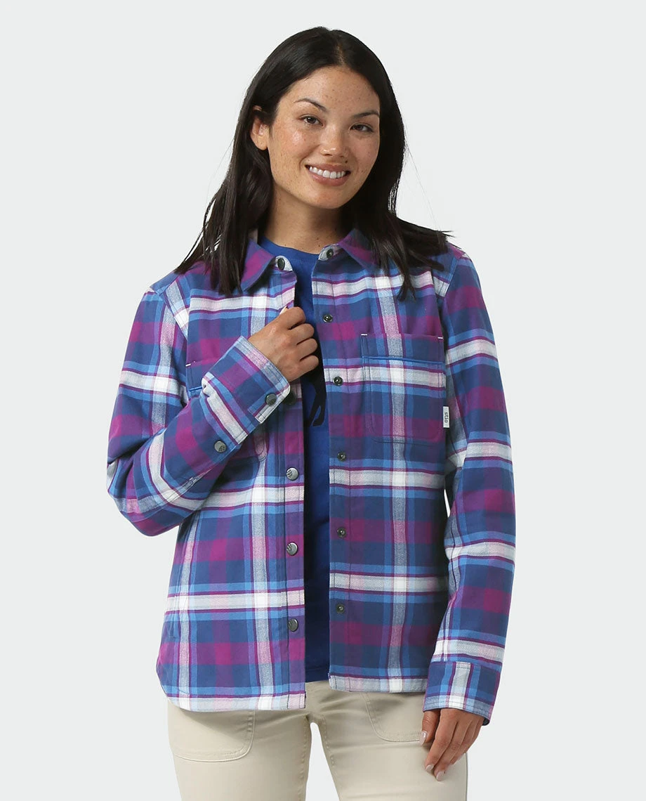 Stio Women's Buckhorn Insulated Snap Shirt 4 Stio Women's Buckhorn Insulated Snap Shirt - Image 2