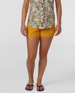 Stio Women's CFS Board Short 41 Stio Women's CFS Board Short -Hot Sale Stio Store W CFS Board Short Amber Resin 1