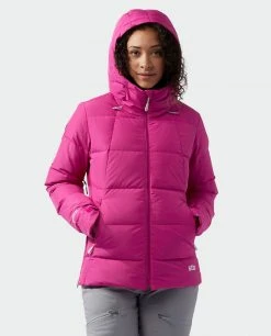 Stio Women's Colter INFINIUM™ Down Jacket -Hot Sale Stio Store W Colter Infinium Down Jacket Backyard Berry 3