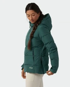 Stio Women's Colter INFINIUM™ Down Jacket -Hot Sale Stio Store W Colter Infinium Down Jacket Treeline Green 2