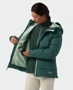 Stio Women's Colter INFINIUM™ Down Jacket -Hot Sale Stio Store W Colter Infinium Down Jacket Treeline Green 5