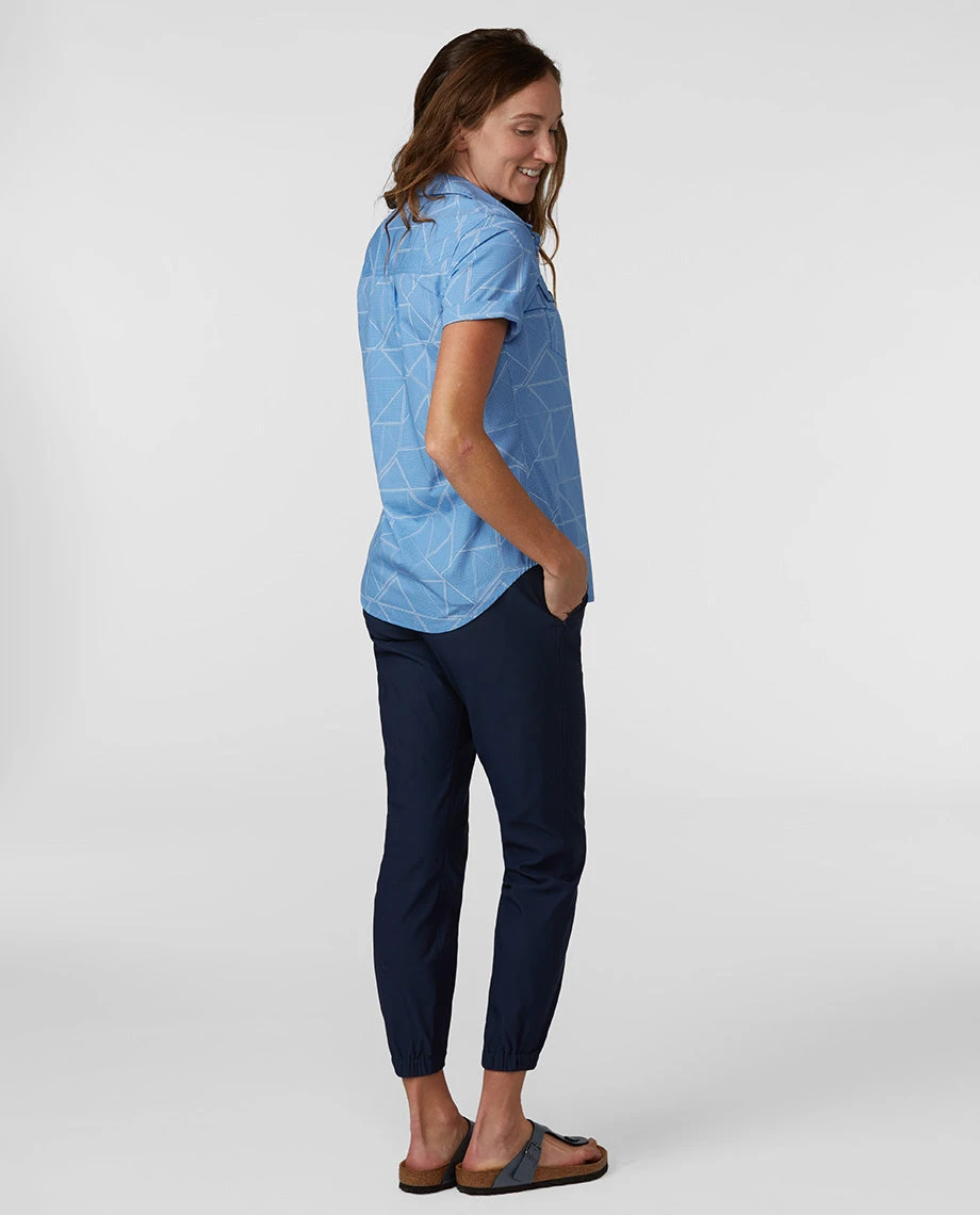 Stio Women's Curtis Camp Shirt SS 12 Stio Women's Curtis Camp Shirt SS - Image 10