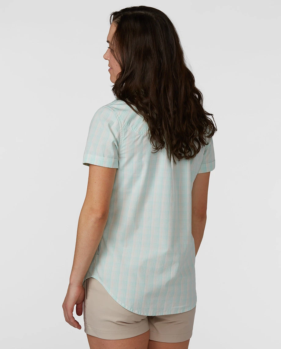 Stio Women's Curtis Camp Shirt SS 15 Stio Women's Curtis Camp Shirt SS - Image 13