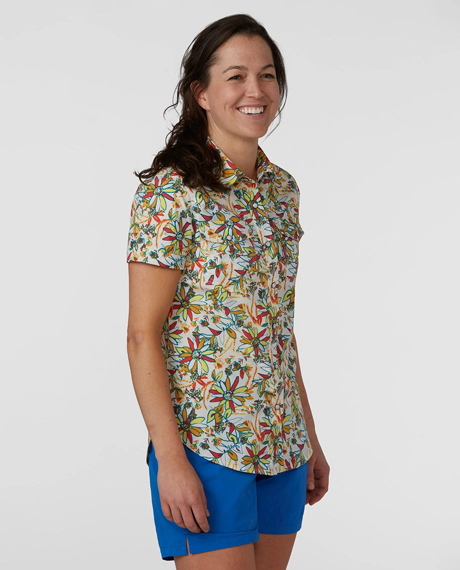 Stio Women's Curtis Camp Shirt SS 4 Stio Women's Curtis Camp Shirt SS - Image 2