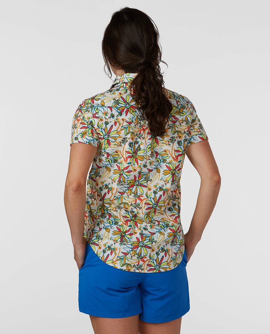 Stio Women's Curtis Camp Shirt SS 5 Stio Women's Curtis Camp Shirt SS - Image 3