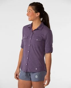 Stio Women's Divide Shirt -Hot Sale Stio Store W Divide Shirt Grand Purple 1