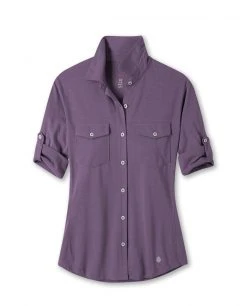 Stio Women's Divide Shirt -Hot Sale Stio Store W Divide Shirt Grand Purple