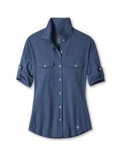 Stio Women's Divide Shirt -Hot Sale Stio Store W Divide Shirt Mountain Shadow Heather