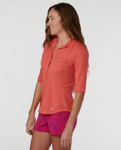 Stio Women's Divide Shirt -Hot Sale Stio Store W Divide Shirt Pressed Petal 1